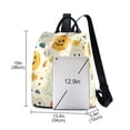 thumbnail image 3 of FORMRS Women's Travel Backpack Purse Anti-Theft Hidden Pockets Casual Shoulder Bag, Halloween Cute Ghosts, 3 of 7