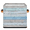 Multicolor 3, variant on CURLYOOT Wooden Print 11 x 11 Inch Cube Storage Bin, Fabric Storage Cube Foldable Basket with Leather Handles, Organizer Basket for Closet Shelves