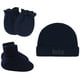 thumbnail image 1 of Desiderio Gorro de bebé recién nacido, guantes antiarañazos, gorro de bebé, guantes antiarañazos para la cara, cubrepiés, 1 of 5