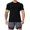 Black, variant on Gustave Workout Shirts Gym Tops for Men Dry Fit Athletic T-Shirts Crew Neck Short Sleeve Moisture Wicking Lightweight Casual Tees - Gray, S