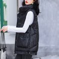 thumbnail image 4 of Vedolay Parka Jacket Women 2023 Solid Fashion Business Elegant Coat Fall Coat Black,XL, 4 of 5
