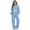 Cartoon Funny Shark Print Blue, variant on Fashion Outfits Womens 2 Piece Outfits Wide Leg Pants and Sweatshirt Stretch Lounge Sets Matching Tracksuits Set Sportswear, Cartoon Funny Shark Print Blue, XS