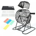thumbnail image 3 of Tbest Traditional Bingo Game Set, Lucky Ball Bar Party Lottery Machine Group Entertainment For Pre-Readers Early Readers Family Games, 3 of 8