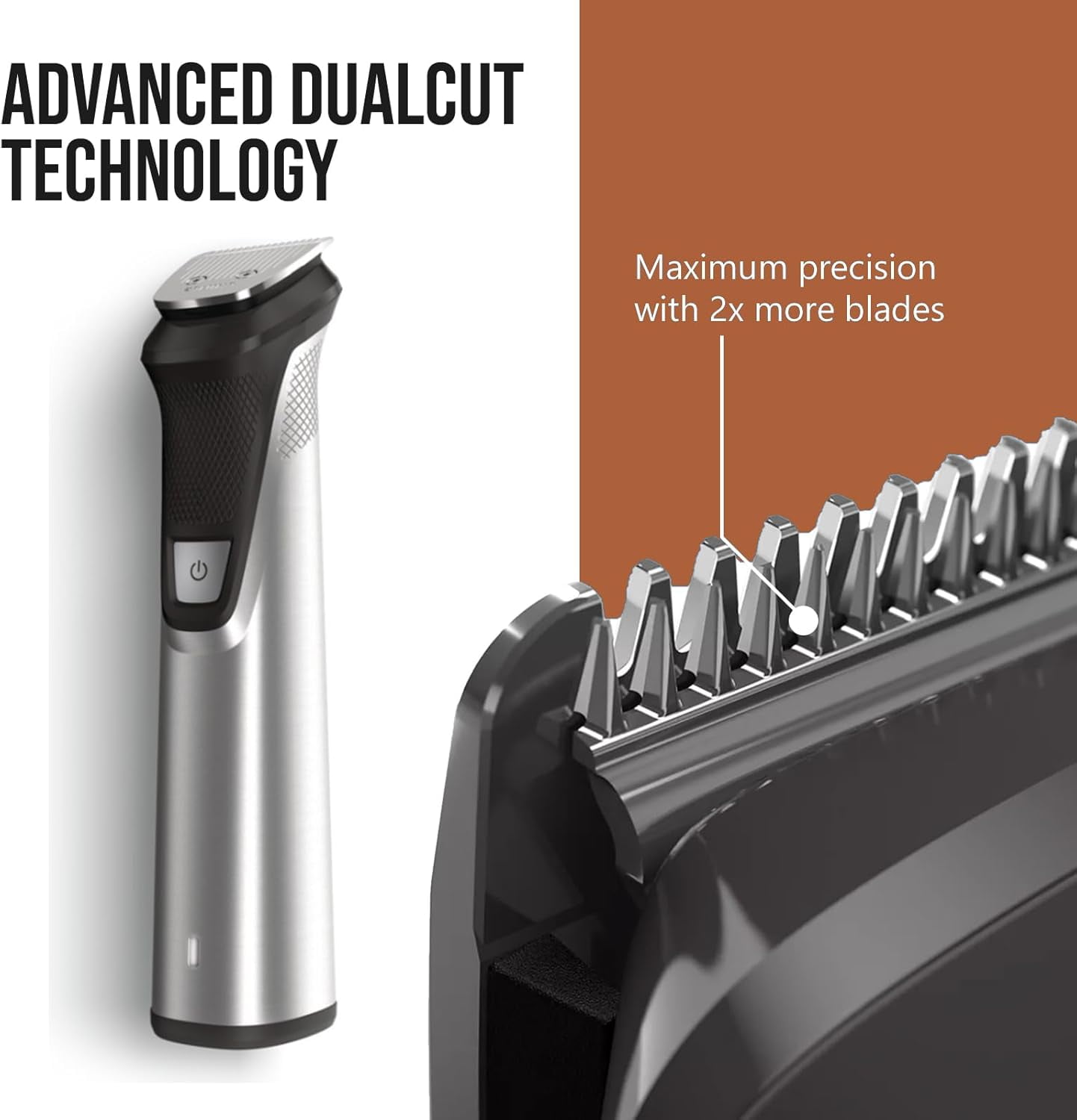 Philips Mens Grooming Trimmer Hair Cutting Razor Body