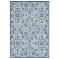 thumbnail image 2 of Safavieh Courtyard Donal Floral Indoor/Outdoor Area Rug, Gray/Navy, 5'3" x 7'7", 2 of 13