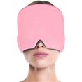 thumbnail image 1 of Migraine Relief Hat Cold Therapy Cap Head Wrap Cold Compress Headache Relief Cap, 1 of 4