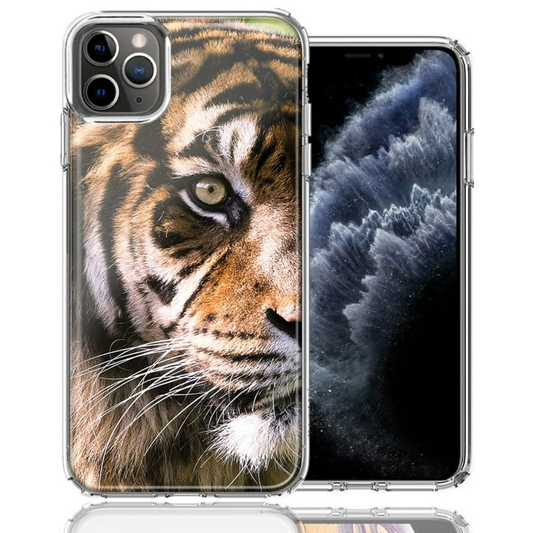 MUNDAZE For Apple iPhone 12 Mini Tiger Face 2 Design Double Layer Phone  Case Cover - Walmart.com