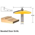thumbnail image 2 of Herramienta de trabajo de madera YONGSHENG broca de enrutador de panel elevado recto 15 Vástago de 1/2 pulgada, 2 of 4