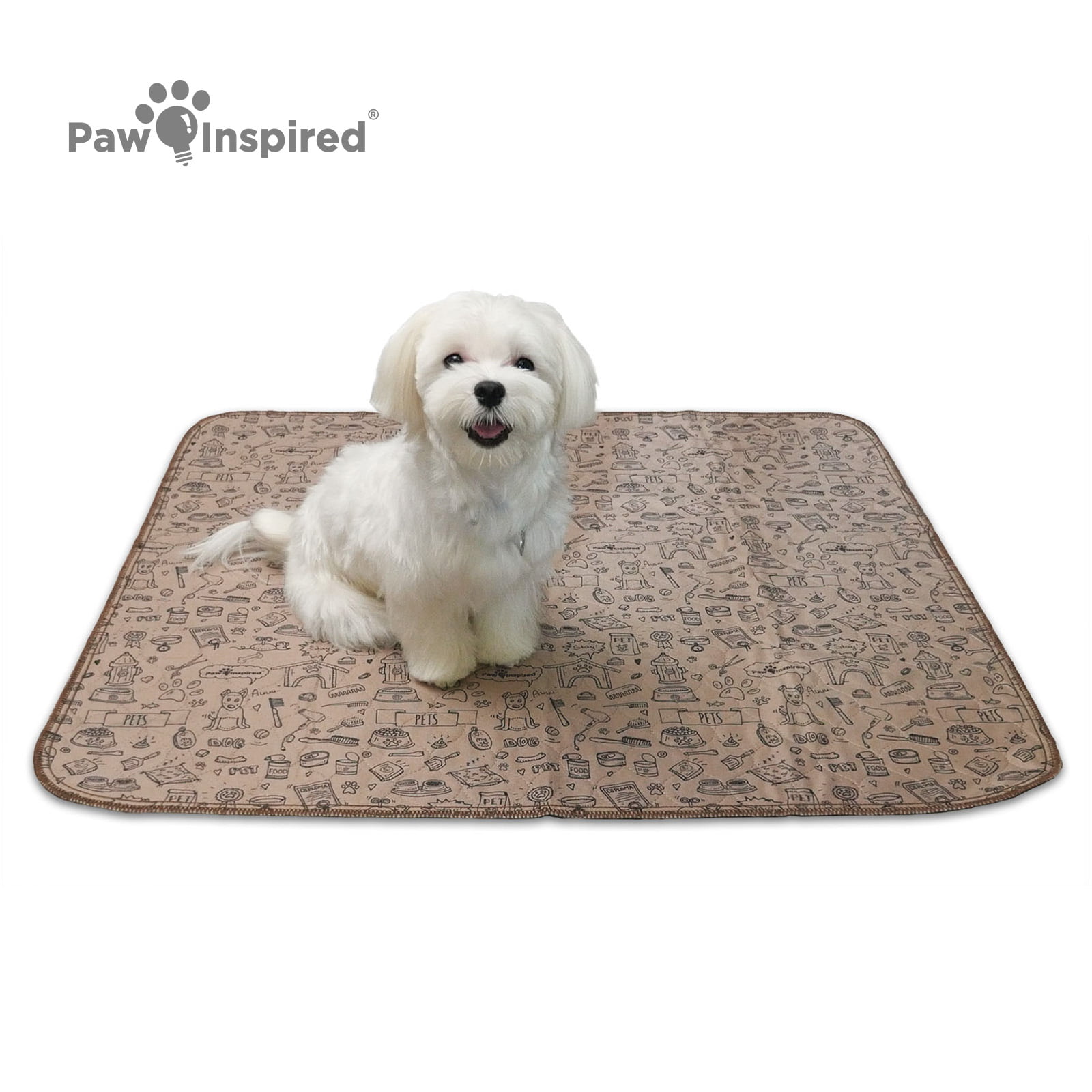 30x32 Paw Inspired Extra Large Washable Puppy Training Pads, Reusable –  Barketshop