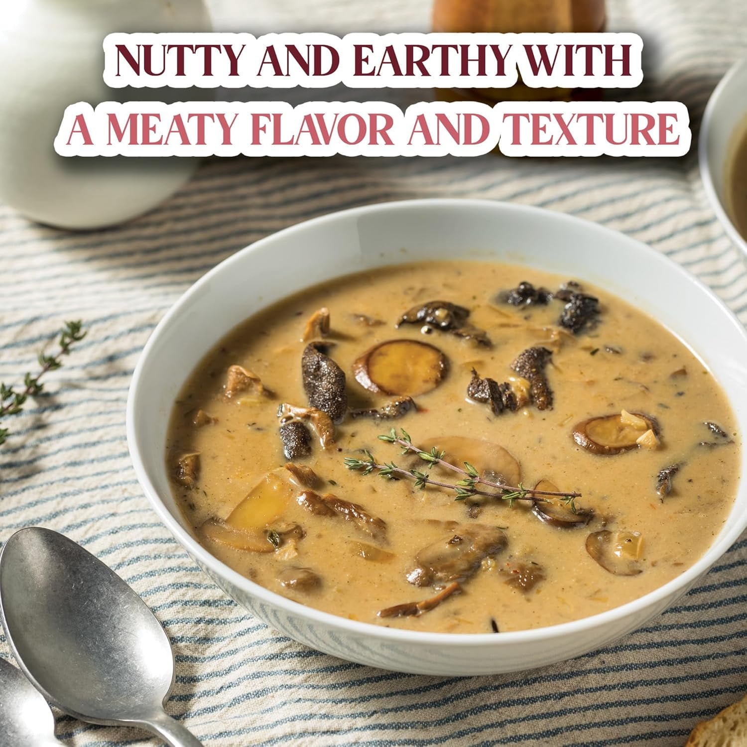 Gourmanity 3oz Dried Porcini Mushrooms, Extra Grade Dried Mushrooms, Umami Flavor Captured, Great for Cooking, Non GMO