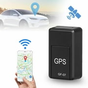 GPS Tracker with No Monthly Fee, Wireless Mini Portable Magnetic Tracker Hidden for Vehicle Anti-Theft / Teen Driving