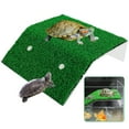 thumbnail image 1 of Turtle Basking Platform  Simulation Grass Turtle Ramp for Turtle Tank  Tank Accessories Reptile Climbing Ladder Ramp Resting Terrace for Reptile Frog Terrapin, 1 of 5