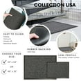 thumbnail image 3 of Heavy-Duty Gray Door Mat with Non-Slip Backing - 32" x 24", Low-Profile for Doorways, Dirt Trapper, 3 of 5