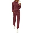 thumbnail image 5 of PRETTYGARDEN Women's Two Piece Outfits Sweatsuits Lounge Sets Hoodies Sweatshirt Joggers Sweatpants Fall Fashion Clothes, 5 of 8