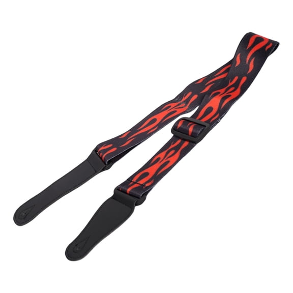 Adjustable Guitar Strap Electric & Acoustic Guitar Shoulder Belt Strap with Ends Stringed Instrument Accessories