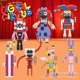 thumbnail image 2 of Figuras de Anime de circo Digital para niños, bloques de construcción, juego de terror, muñeca linda de dibujos animados, juego de modelos, juguetes para niños, regalos, 2 of 5