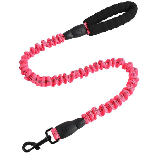 Correa de perro extensible reflectante, correa de perro de entrenamiento Bungee para perros