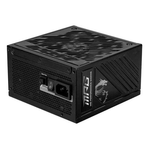 Fuente de Poder PC 1000W Gamer MSI MPG A1000GS PCIE5 80 Plus Gold Modular