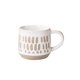 thumbnail image 1 of Taza de café de rayas retro de cerámica de gran capacidad for el desayuno en casa, 1 of 6