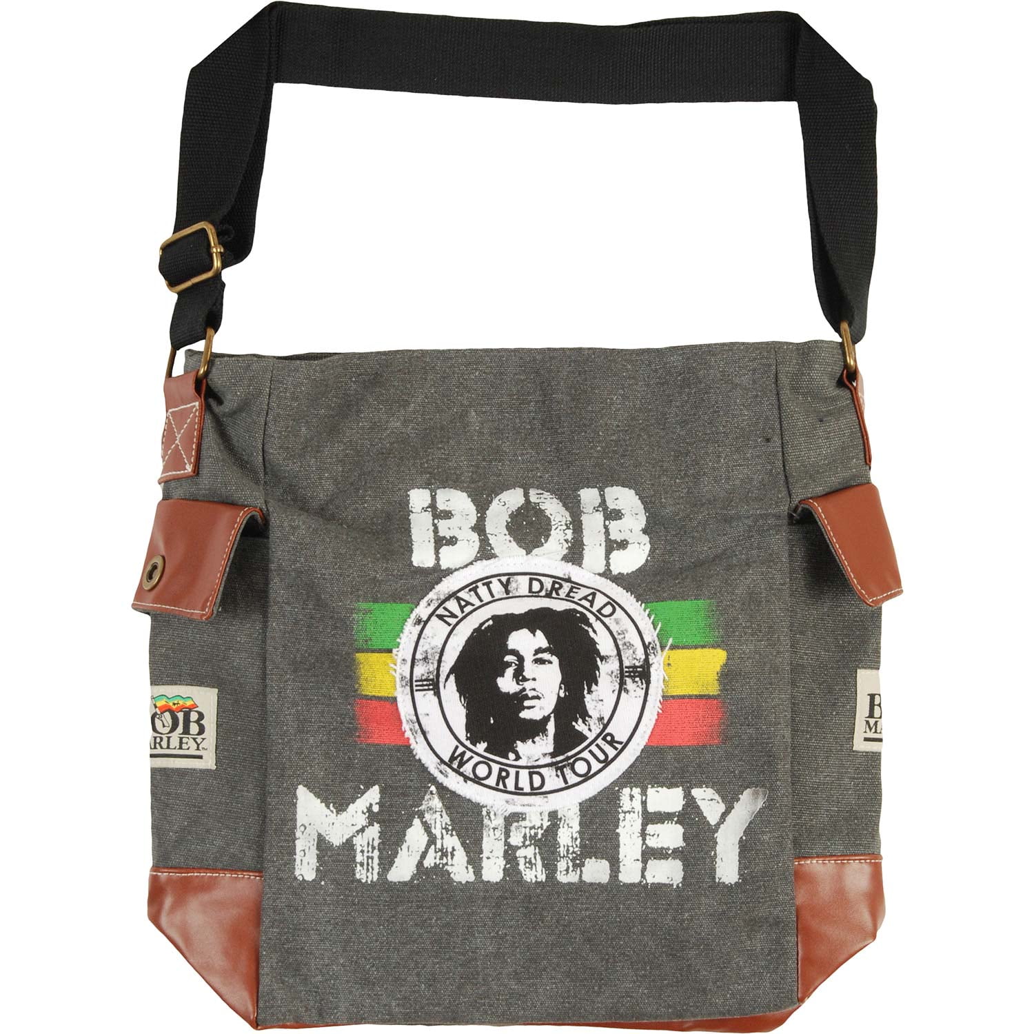 Bob Marley Bob Marley Bob Messenger Bag Black