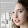 thumbnail image 2 of Cover Cream Stick V Foundation - Korean Color Changing Makeup with Brush, Full to Medium Coverage, Makeup Organizers（Ivory White）, 2 of 10