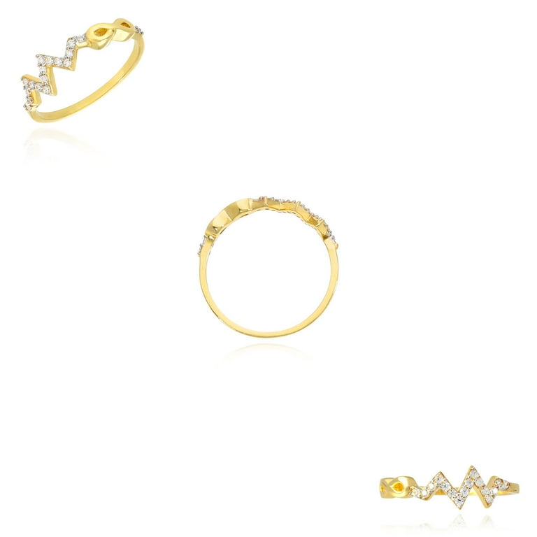 Infinity heartbeat ring best sale