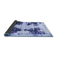 thumbnail image 2 of Ahgly Company Indoor Square Abstract Blue Modern Area Rugs, 8' Square, 2 of 4