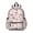 Fireman and Sign White Pattern, variant on Fireman and Sign White Pattern Cute School Backpack with Padded Back and Adjustable Shoulder Straps 13.4"x11"x4.7"