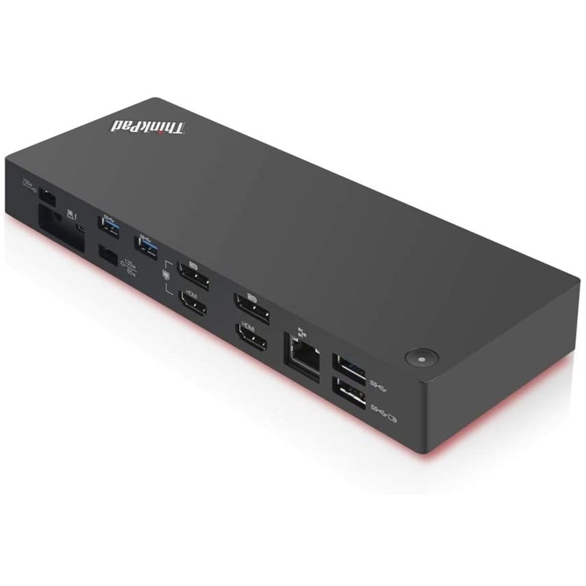 Restored Lenovo ThinkPad Thunderbolt 3 Dock Gen 2 135W Power Delivery Docking Station, Black (Refurbished)