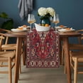 thumbnail image 2 of Country Boho Table Runner - 72 Inch Long, Kitchen Dining Table Runner Dresser Scarves, Farmhouse Ethnic Abstract Nation Aesthetic Farmhouse Decor for Coffee Tables Wedding Party Banquet, 2 of 8