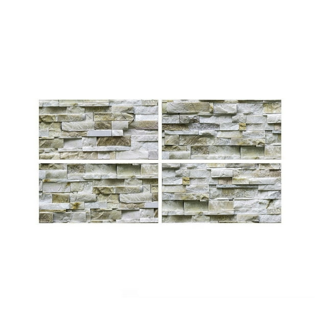 CEHVOM Waterproof Simulation Wall Stickers Self-stick Kitchen Bathroom Decor Clearance