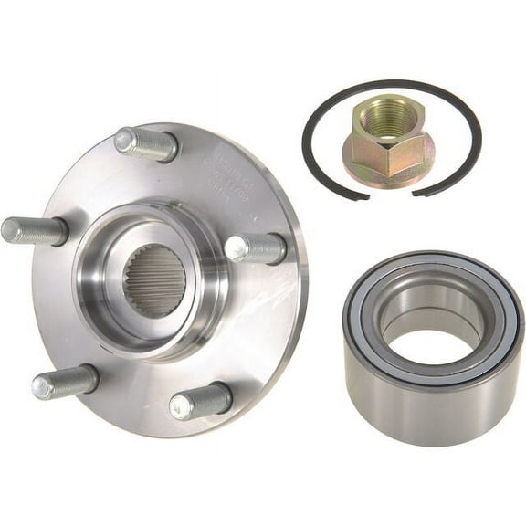 Front Wheel Hub Repair Kit - Compatible with 2002 - 2006 Nissan Altima 2.5L 4-Cylinder 2003 2004 2005