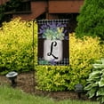 thumbnail image 4 of Briarwood Lane Farmhouse Monogram Letter L Garden Flag, 4 of 4