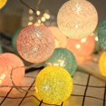 thumbnail image 4 of Cotton Ball Light Chain,3 Meters 20 Cotton Ball String Lights,Cotton Balls Chain Without Battery Operated, 4 of 5