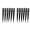 black, variant on Qiilu 12pcs/Box Hair Styling Clips Hairdressing Salon Sectioning Hairpins for Salon Styling 6 Colors, Salon Hair Clips, Sectioning Clamps