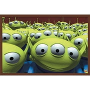 Disney Pixar Toy Story - Aliens Wall Poster, 22.375" x 34", Framed