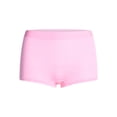 thumbnail image 6 of Joyspun Women's Ribbed Modal Boyshort Panties, 3-Pack, Sizes XS-3XL, 6 of 8