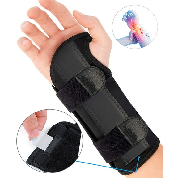 ZOUYUE Carpal Tunnel Wrist Brace, Adjustable Wrist Splint for Men, Women, Night Sleep Splint Wrist Brace Support for Pain Relief, Tendonitis, Sport Injuries - Right Small code