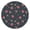 Abstra, variant on Abstract Floral Round Table Cover Elastic Edge Waterproof Tablecloth with Rose & Peony Print