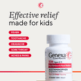 thumbnail image 4 of Genexa Kids’ Clean Pain & Fever Acetaminophen Chewables, Dye Free, Grape, 24 ct, 4 of 10