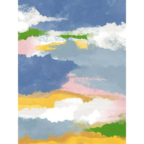 Art.com Abstract Paradise 2 Art Print by Marcus Prime, 12" x 16"