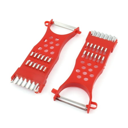 3 Way Grater - Unique Bargains Multifunctional 3 Way Flat Grater Zester Peeler Slicer for Fruit Vegetable