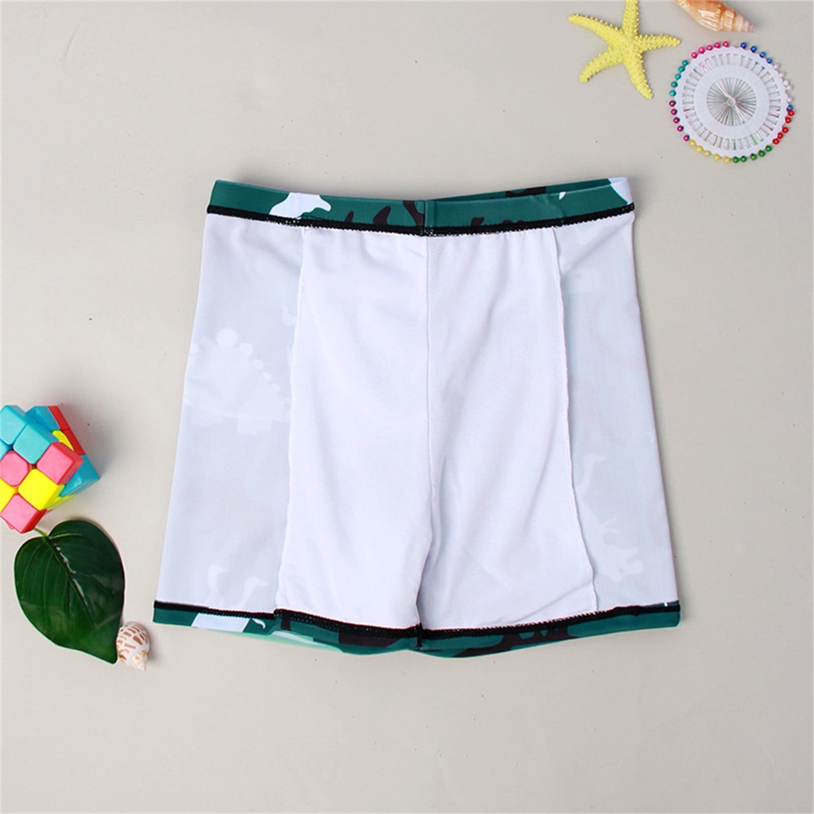 Short De Bain Garçon - Maillot De Bain Séchage Rapide Avec Motif Dessin Animé Pour Enfant, Piscine & Plage
