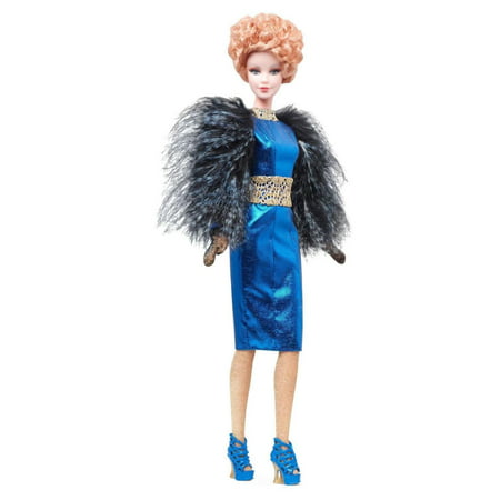 Barbie The Hunger Games Catching Fire Effie Trinket Doll Collector Mattel