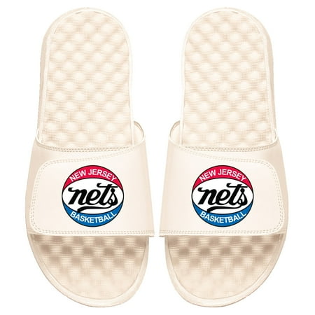 

Men s ISlide Cream New Jersey Nets Slide Sandals