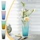 thumbnail image 1 of Botellas De Plástico Para Macetas Jarrón de plástico transparente de 26 cm de alto para decoración del hogar con diseño geométrico y orificios de ventilación JASKFLY, 1 of 8