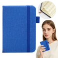 thumbnail image 3 of Single A7 Blank Notebook, Pocket-Sized Notebook With Built-In Pen Loop, Portable Memo Journal For Campus Study Workplace Meeting Notes Travel Sketching, 3 of 8