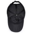 thumbnail image 2 of hengsof Men Ventilate Versatile Baseball Cap Sun Protection Solid Color Portable Folding Hats for Men or Women, 2 of 8