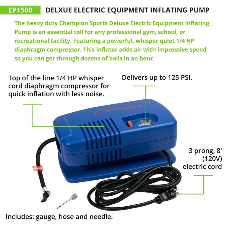 Champion sports deluxe equipment inflating pumps on sale