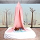thumbnail image 2 of Mosquitera colgante redonda con forma de cúpula para cama, ideal para que bebés y niños lean y jueguen (rosa)., 2 of 8